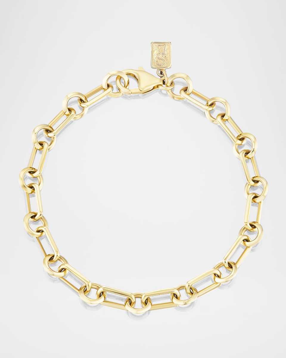 14K Yellow Gold Small Soho Chain Bracelet